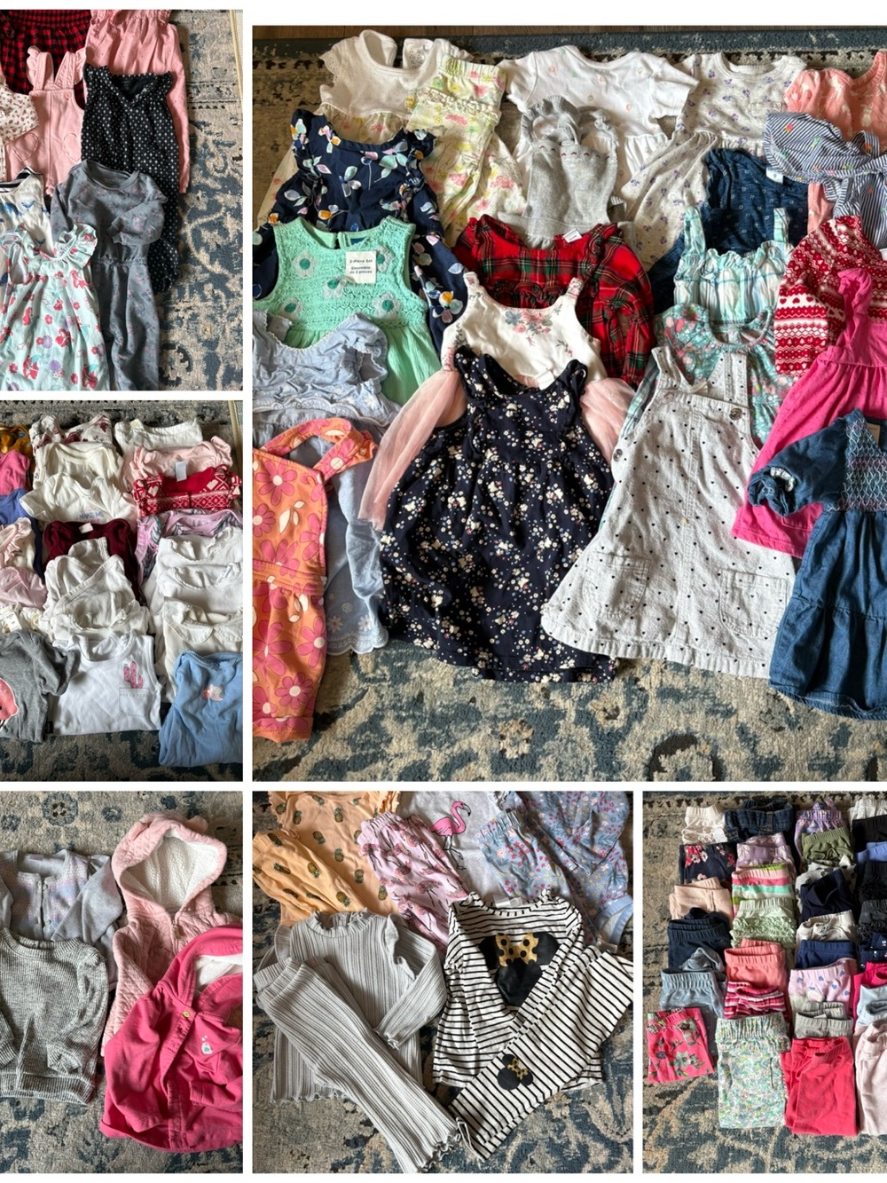 Large Lot of Baby Girl 6-12 Month Clothes